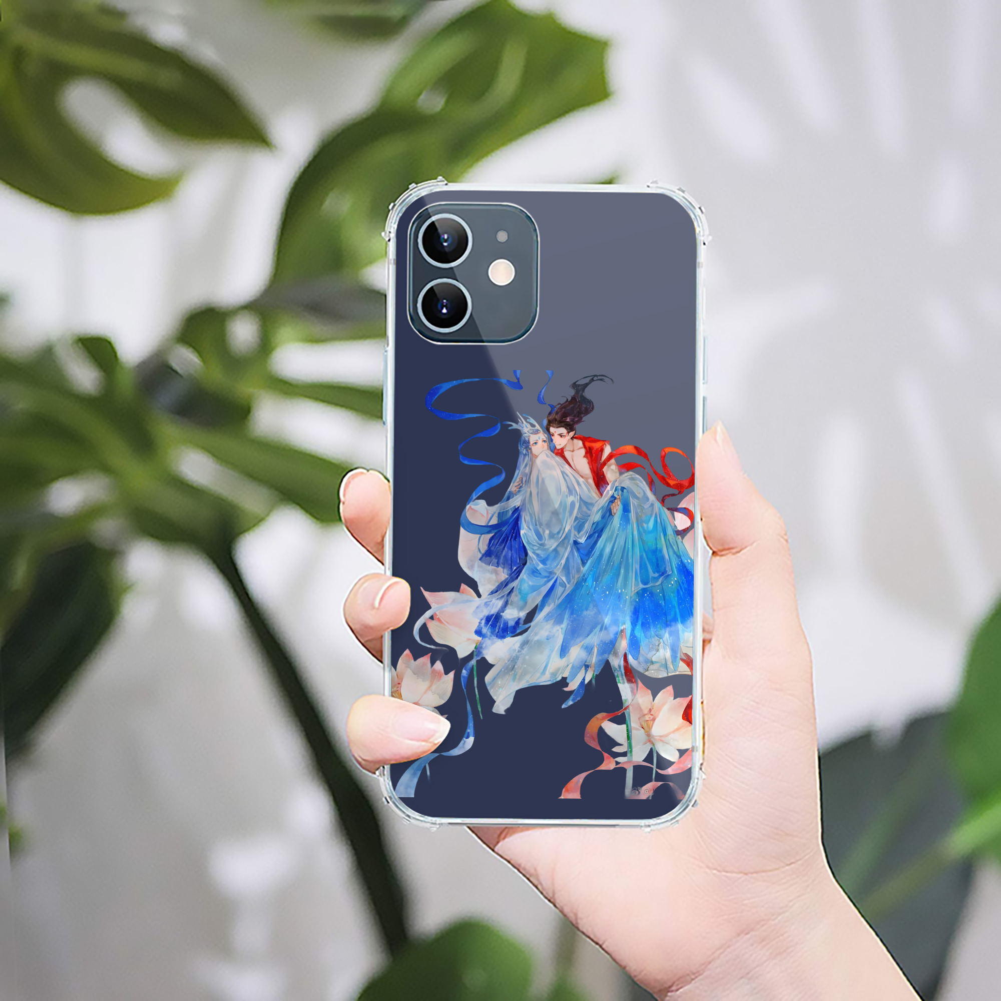 （画像用） Ne Zha 2 ナタ 魔童の大暴れ 【iPhone 12シリーズ対応】透明スマホケース（クリアソフトケース）